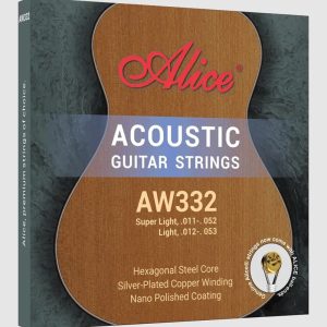 Alice AW332-SL (Super Light Nano Polished Acoustic Guitar Strings)