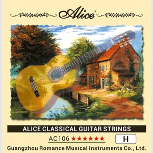 Alice AC106-H (Hard Tension Classical Guitar Strings for Beginners)